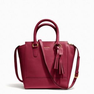 Coach Legacy Mini Tanner Mulberry Crossbody Bag